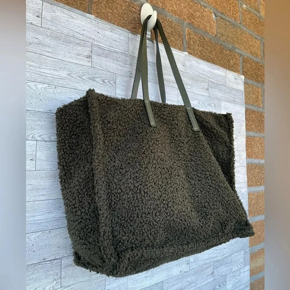 Kassiopea x Anthropologie Maxi Tote Bag olive green - Picture 3 of 9